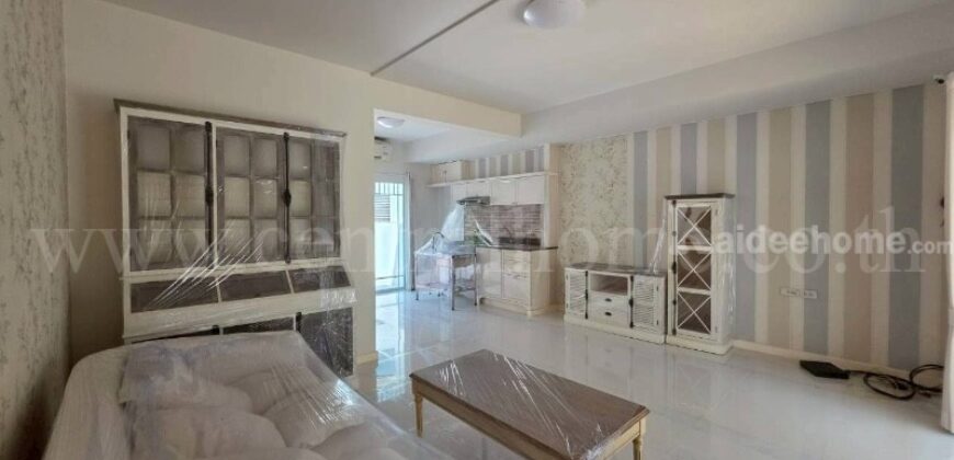 ทาวน์โฮม 2 ชั้น วิลลาจจิโอ บางนา ซอยเอแบค บ้านสวยใหม่มาก พร้อมอยู่ ราคาถูก