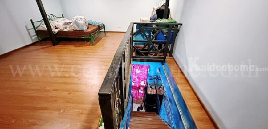 บ้านเดี่ยว เคหะร่มเกล้า 27 ลาดกระบัง หน้าบ้านไม่ชนใคร