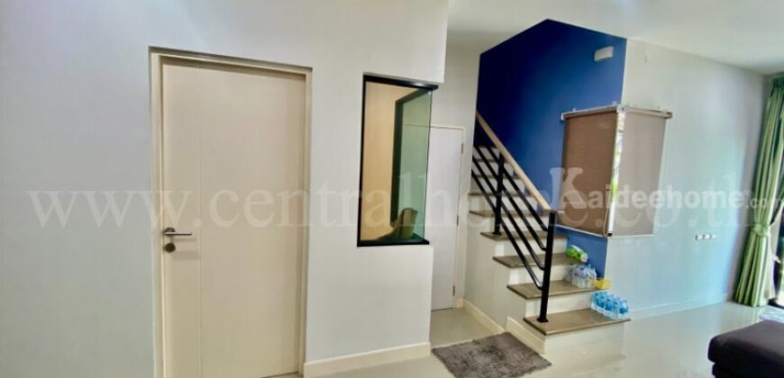 ทาวน์โฮม สิริ เพลส รังสิต ต่อเติมครบ พร้อมเข้าอยู่ ใกล้ทางด่วนบางพูน