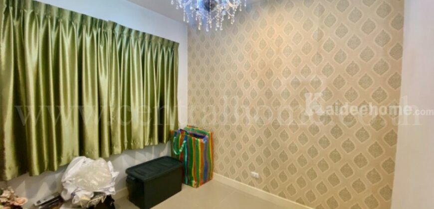 ทาวน์โฮม สิริ เพลส รังสิต ต่อเติมครบ พร้อมเข้าอยู่ ใกล้ทางด่วนบางพูน