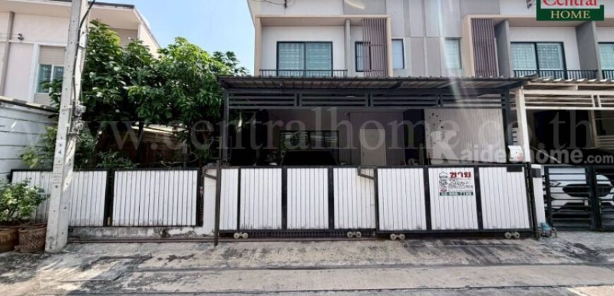 ทาวน์โฮม เดอะ คอนเนค ดอนเมือง – เทิดราชัน หลังริม ใกล้สนามบินดอนเมือง