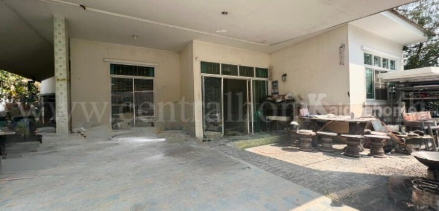 บ้านเดี่ยว เกษมสุข ลำลูกกา คลอง 7 หลังริม ราคาถูก