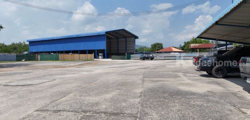 ขายที่ดินพร้อมโรงงาน ทำเล ห้วยโป่ง ระยอง 13-3-78.4 ไร่