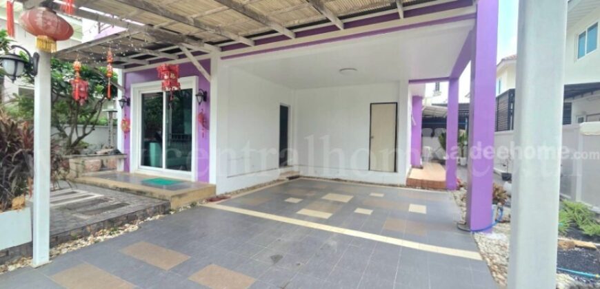 บ้านเดี่ยว 61 ตารางวา ศุภาลัย การ์เด้นวิลล์ รังสิต คลอง 2 เดินทางสะดวก