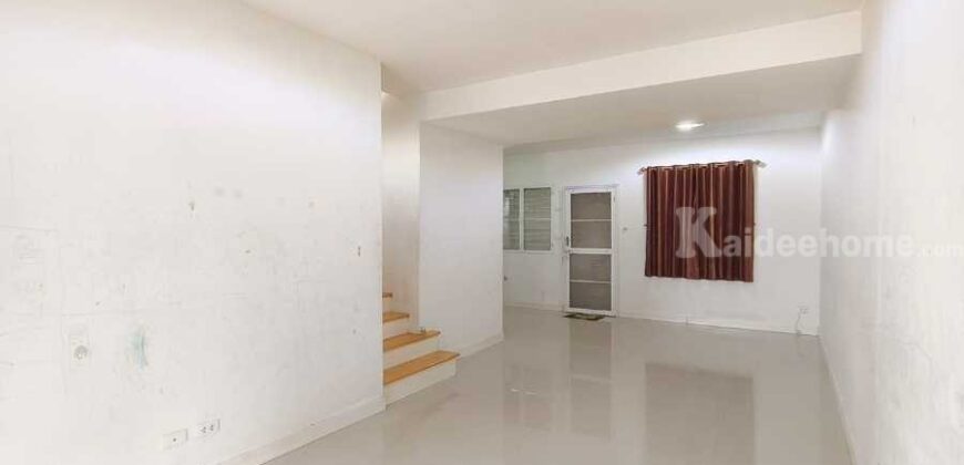 ขาย!! ทาวน์โฮม พฤกษาวิลล์72 นครอินทร์-พระเงิน (โซนหน้าสวน ขนาด 19 ตร.ว.) ใกล้พลัสมอลล์ โลตัสบางใหญ่ บางกรวย นนทบุรี : Pruksa Ville72 Nakornin-Prangern