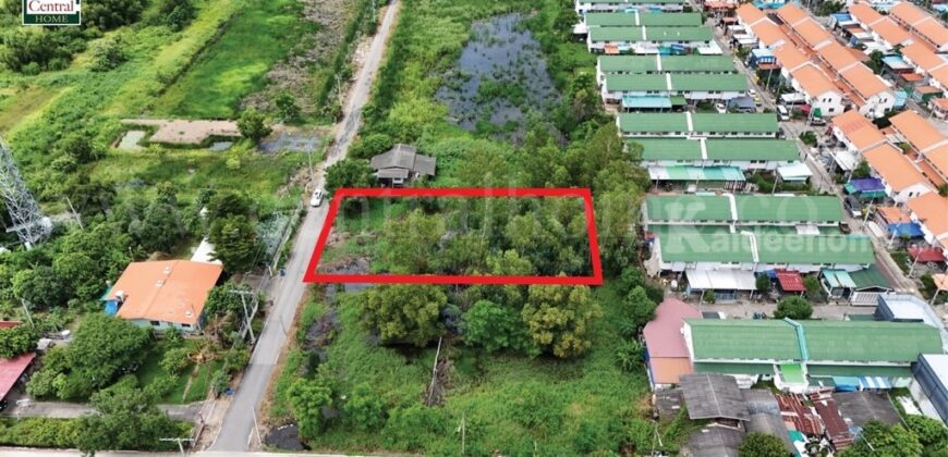 ที่ดินเปล่า 285 ตร.วา ซอยบงกช 55 คลอง 2 ปทุมธานี