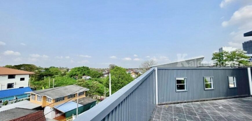 รหัสC7078 ให้เช่า ขายโฮมออฟฟิศพร้อมโกดัง ถนนรัตนาธิเบศร์ ใกล้ราชพฤกษ์ ใกล้รถไฟฟ้าสายสีม่วงสถานีไทรม้า
