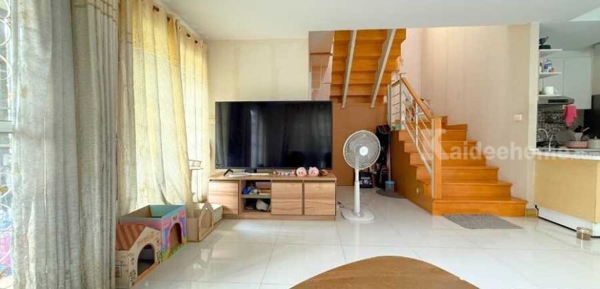 ขาย!! บ้านแฝดสไตล์บ้านเดี่ยว 2 ชั้น หมู่บ้านพฤกษาทาวน์ เซเรนิตี้ เพชรเกษม81 (ขนาด 47 ตร.ว.) ถนนมาเจริญ แขวงหนองแขม เขตหนองแขม กรุงเทพมหานคร : Pruksa Town Serenity Petchkasem 81