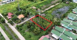 ที่ดินเปล่า 285 ตร.วา ซอยบงกช 55 คลอง 2 ปทุมธานี