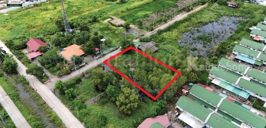 ที่ดินเปล่า 285 ตร.วา ซอยบงกช 55 คลอง 2 ปทุมธานี