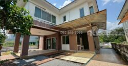 ขายบ้านเดี่ยว 2 ชั้น หมู่บ้านสารินซิตี้ วงตะวัน ถนนพระราม2 ซอยเจษฎาวิถี พื้นที่ 109.9 ตรว. ขายเพียง 4.9 ล้านบาท ราคานี้ถูกที่สุดในโครงการแล้ว ใกล้เซ็นทรัล มหาชัย