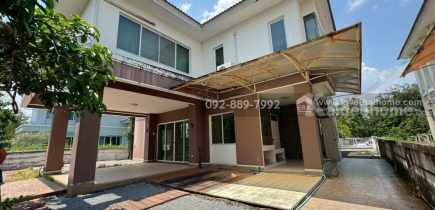 ขายบ้านเดี่ยว 2 ชั้น หมู่บ้านสารินซิตี้ วงตะวัน ถนนพระราม2 ซอยเจษฎาวิถี พื้นที่ 109.9 ตรว. ขายเพียง 4.9 ล้านบาท ราคานี้ถูกที่สุดในโครงการแล้ว ใกล้เซ็นทรัล มหาชัย