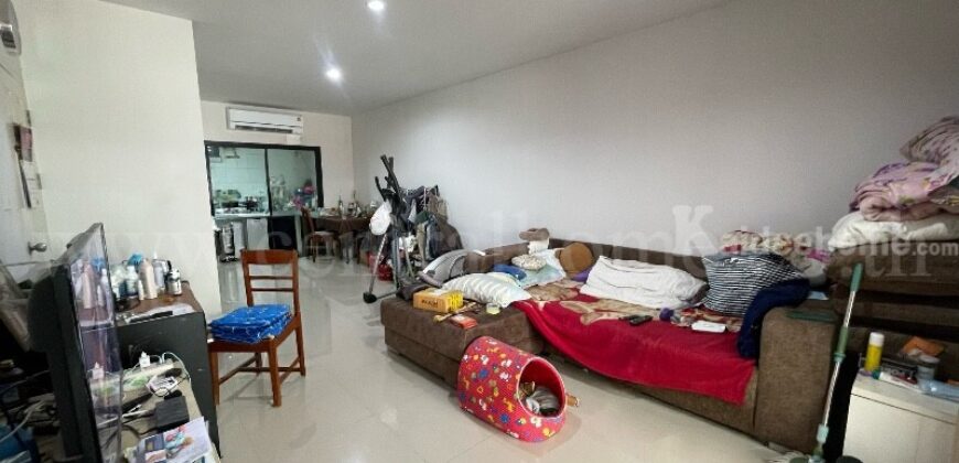 ทาวน์เฮ้า อิงทาวน์ ติวานนท์ ทำเลดี ต้นซอย พร้อมอยู่ ราคาถูก