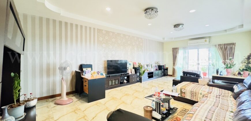 บ้านเดี่ยว 500 ตร.วา เรียบคลองบางโพธิ์เหนือ สามโคก ปทุมธานี เฟอร์ครบ พร้อมอยู่