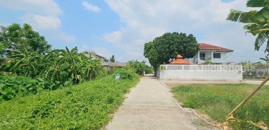 ขาย!! ที่ดินจัดสรร ชุมชนยิ้มสยาม ซอยกำแพงเพชร 6 แยก 7 (ขนาด 73 ตร.ว.) ใกล้รถไฟฟ้าสายสีแดงสถานีการเคหะ หลักสี่ กรุงเทพฯ