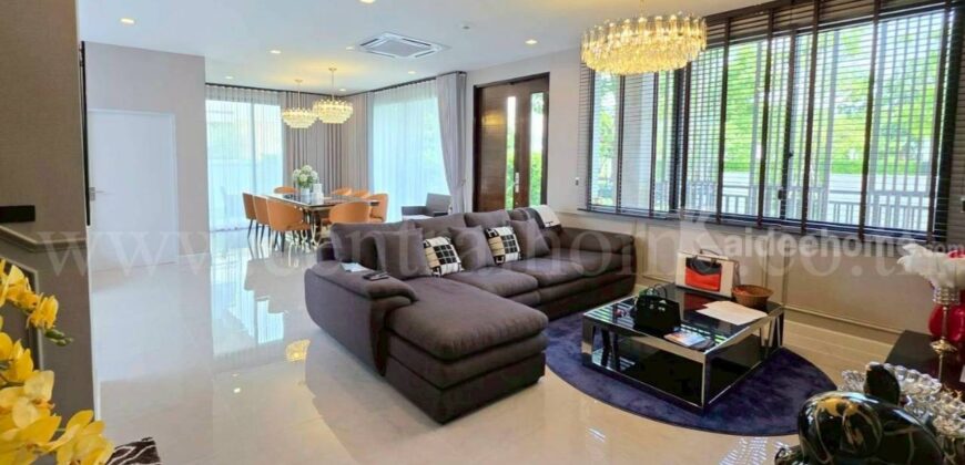 บ้านเดี่ยว บางกอก บูเลอวาร์ด วิภาวดี – พหลโยธิน แปลงหน้าสวน