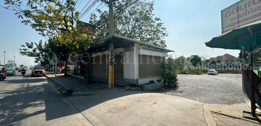 ที่ดินเปล่า 1 ไร่ ติดถนนกาญจนาภิเษก ซอยวัดพระนอน ใกล้ตลาดพระปิ่น 3