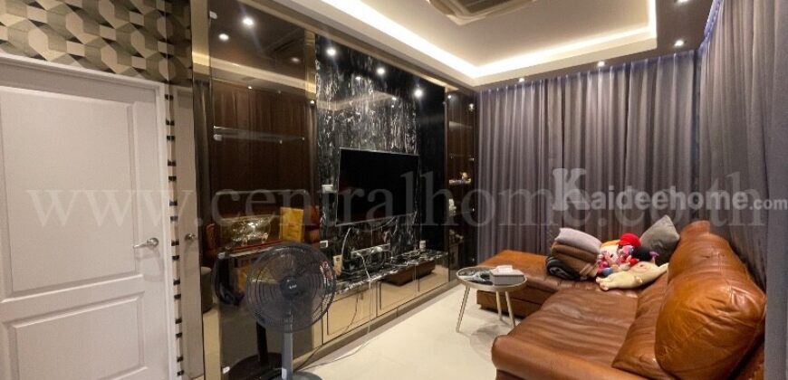 บ้านเดี่ยว เซนโทร ราชพฤกษ์-สวนผัก บิวอินทั้งหลัง แปลงริมข้างสวน พร้อมเข้าอยู่