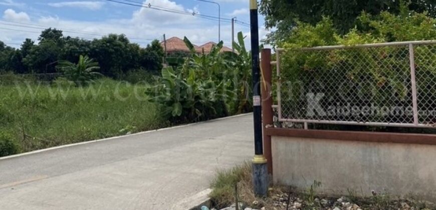 ที่ดินเปล่า 285 ตร.วา ซอยบงกช 55 คลอง 2 ปทุมธานี