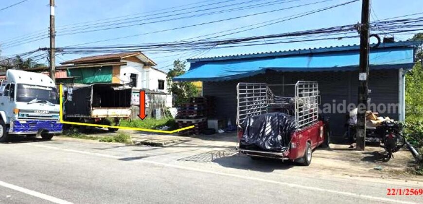 ขายที่ดินเปล่า ทำเลดี ใจกลางเมืองนราธิวาส
