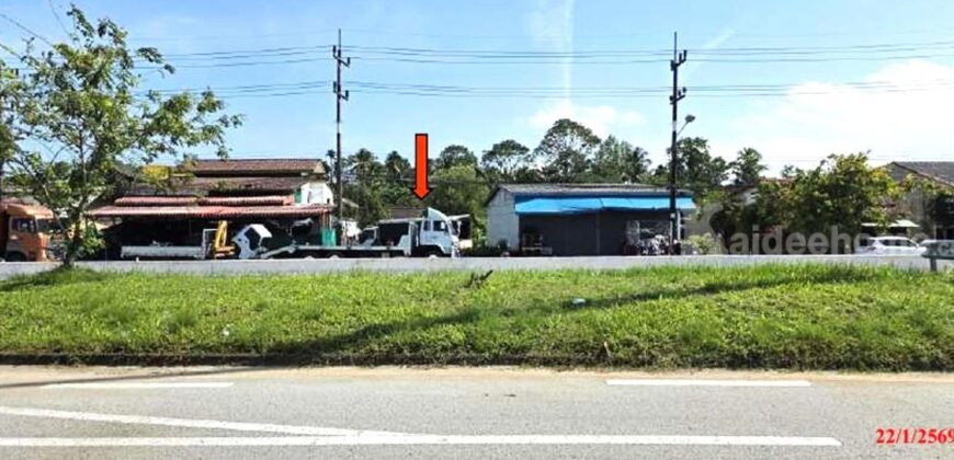 ขายที่ดินเปล่า ทำเลดี ใจกลางเมืองนราธิวาส
