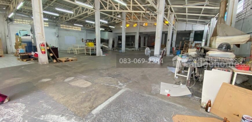 ขาย ออฟฟิศ พร้อม โกดัง ลาดพร้าว 87 ใกล้จุดขึ้นลงทางด่วน และ รถไฟฟ้า