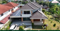 บ้านเดี่ยว 300 ตร.วา ธรรมสุธีร์ ปทุมธานี ติดตั้งโซลาเซลล์ ประหยัดไฟ พร้อมอยู่