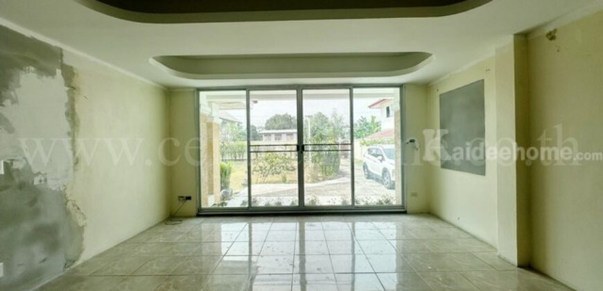 บ้านเดี่ยว 300 ตร.วา ธรรมสุธีร์ ปทุมธานี ติดตั้งโซลาเซลล์ ประหยัดไฟ พร้อมอยู่