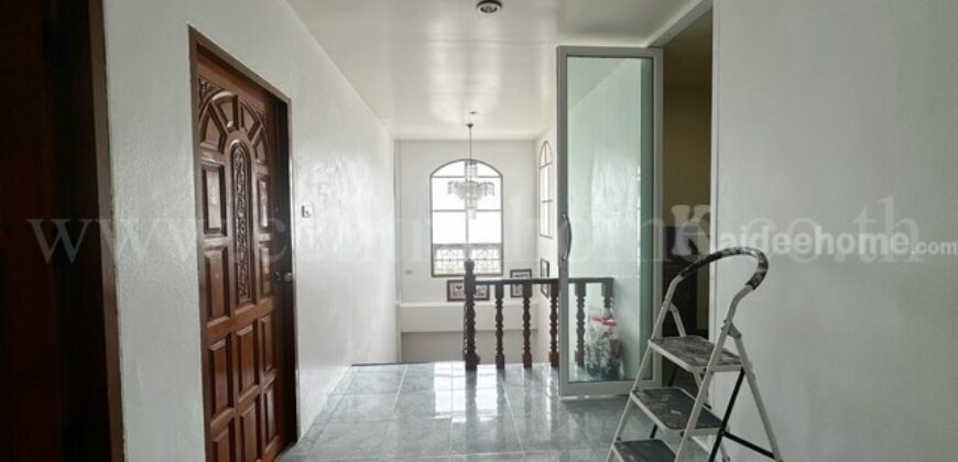 บ้านเดี่ยว 300 ตร.วา ธรรมสุธีร์ ปทุมธานี ติดตั้งโซลาเซลล์ ประหยัดไฟ พร้อมอยู่