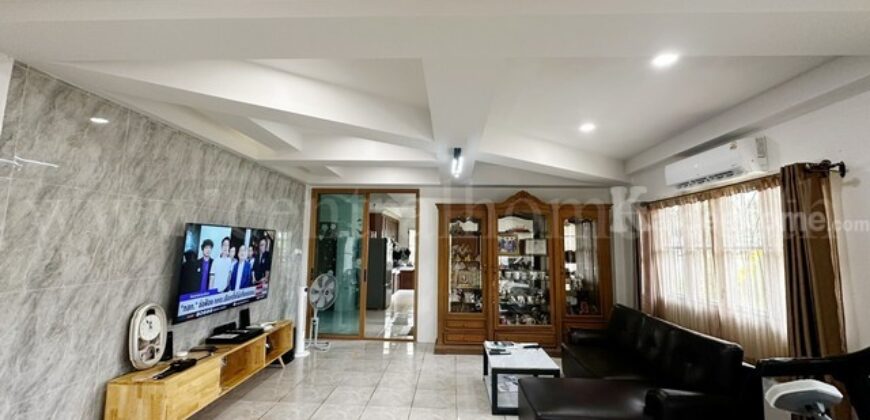 บ้านเดี่ยว 300 ตร.วา ธรรมสุธีร์ ปทุมธานี ติดตั้งโซลาเซลล์ ประหยัดไฟ พร้อมอยู่