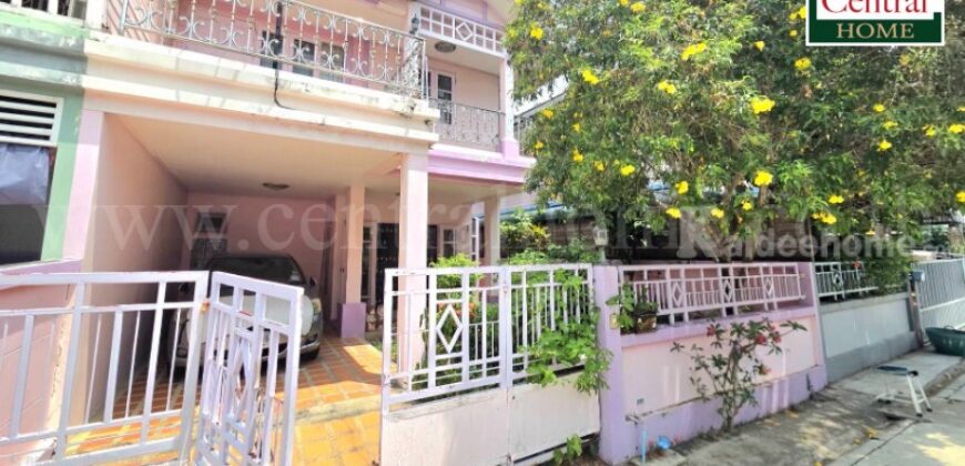 บ้านแฝด ซิลค์ วิลเลจ พหลโยธิน 54 หลังริม ติดถนน บ้านสวย ราคาถูก