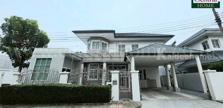 บ้านเดี่ยว บางกอกบูเลอวาร์ด ราชพฤกษ์-พระราม 5 พร้อมอยู่