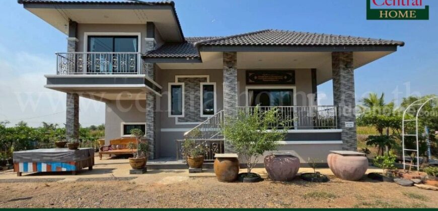 บ้านสวน 250 ตารางวา ถนนรังสิต-นครนายก คลอง 14 องครักษ์