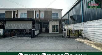 ทาวน์โฮม เดอะ คอนเนค @รังสิต คลอง 2 หลังริม ต่อเติมครบ ราคาถูก