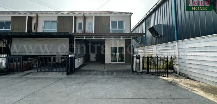 ทาวน์โฮม เดอะ คอนเนค @รังสิต คลอง 2 หลังริม ต่อเติมครบ ราคาถูก