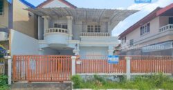 ขาย!! บ้านแฝด บ้านสวนนครชัยศรี จ.นครปฐม (ขนาด 40 ตร.ว.) ถนนหน้าบ้านกว้าง 7 เมตร โครงการอยู่ติดถนนใหญ่ ถนนเพชรเกษม : (Baan Suan Nakhon Chai Si)