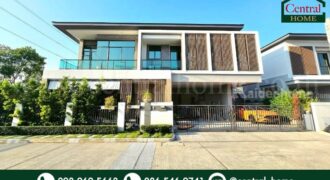 บ้านเดี่ยว บางกอก บูเลอวาร์ด ดอนเมือง-แจ้งวัฒนะ หลังริม บิ้วอินใหม่ทั้งหลัง