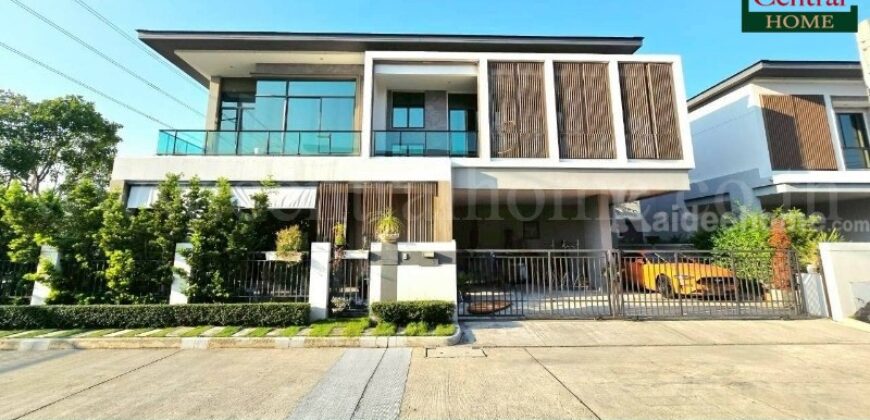 บ้านเดี่ยว บางกอก บูเลอวาร์ด ดอนเมือง-แจ้งวัฒนะ หลังริม บิ้วอินใหม่ทั้งหลัง