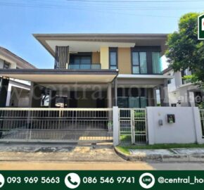 บ้านเดี่ยว เศรษฐสิริ วงแหวน-ลำลูกกา บิ้วอินสวยพร้อมอยู่ ราคาถูก