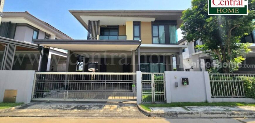 บ้านเดี่ยว เศรษฐสิริ วงแหวน-ลำลูกกา บิ้วอินสวยพร้อมอยู่ ราคาถูก