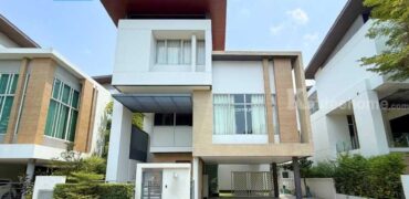 ขาย!! บ้านเดี่ยว หมู่บ้าน เนอวานา บียอนด์ ไลท์ พระราม 9 (ขนาด 65 ตร.ว.) กรุงเทพกรีฑา สะพานสูง กทม. ใกล้รถไฟฟ้า Airport Link สถานีบ้านทับช้าง เลียบมอเตอร์เวย์ : Nirvana Beyond Lite Rama 9