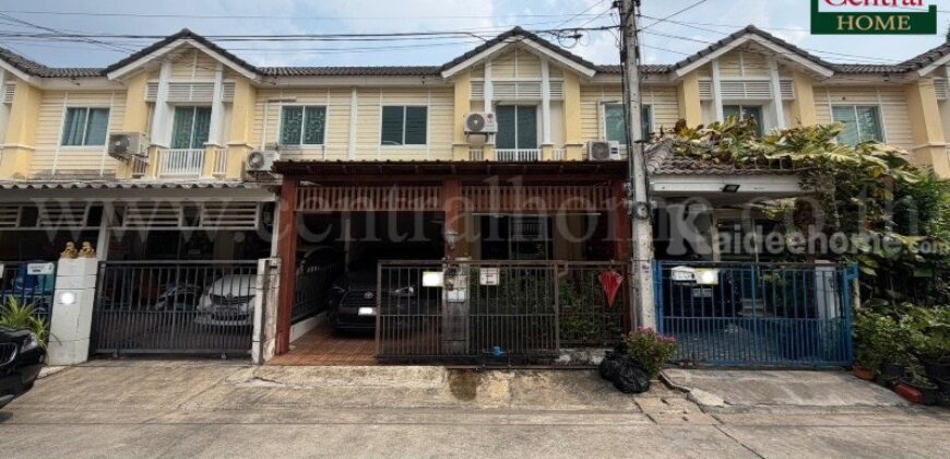 ทาวน์โฮม พฤกษาวิลล์ 40 ดอนเมือง – โลคัลโรด บ้านสวย ถูกที่สุดในโครงการ