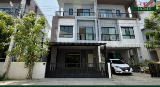 บ้านแฝด 3 ชั้น ธนาคลัสเตอร์ เวสต์เกต บางใหญ่ ราคาถูกที่สุดในโครงการ