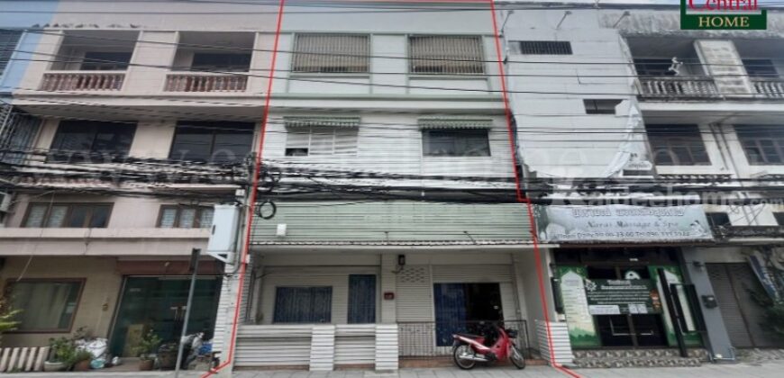 อาคารพาณิชย์ 2 คูหา ซอยแจ้งวัฒนะ 1 ทำเลดี พร้อมผู้เช่าออฟฟิศ 