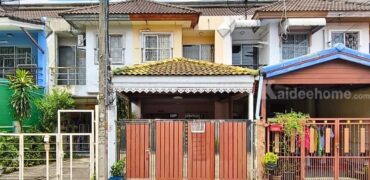 ขาย!! ทาวน์โฮม หมู่บ้านร็อคการ์เด้นโฮม2 (ขนาด 19 ตร.ว.) ซอยวัชรพล3 แยก1 สายไหม : Rock Garden Home 2