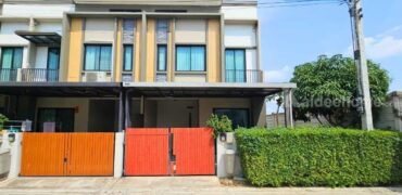 ขายด่วน!! ทาวน์โฮม 2 ชั้น หมู่บ้าน เอสเกต ทาวน์ ราชพฤกษ์-345 (ขนาด 29 ตร.ว.) ซอยวัดลำโพ บางบัวทอง นนทบุรี : S Gate Town Ratchaphruek-345