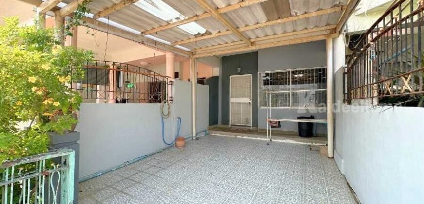 ขาย!! ทาวน์เฮ้าส์ ศุภาลัยวิลล์ รัตนาธิเบศร์ งามวงศ์วาน-แคราย (ขนาด 16 ตร.ว.) ซ.รัตนาธิเบศร์18 ใกล้รถไฟฟ้า MRT ศูนย์ราชการนนทบุรี : Supalai Ville Rattanathibet