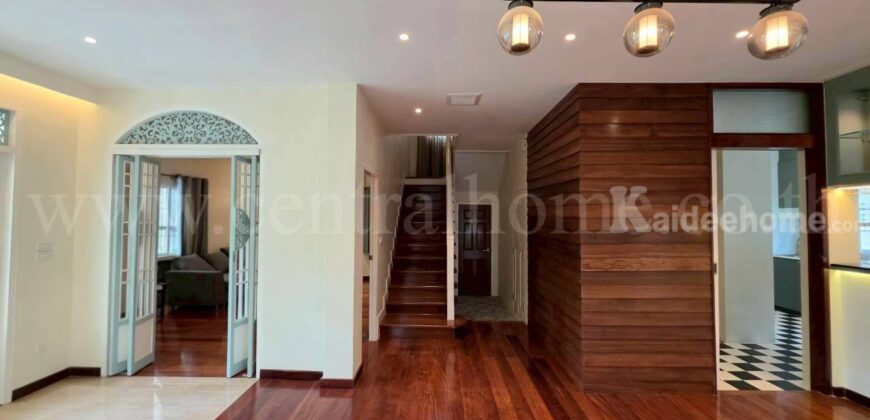 บ้านเดี่ยว เศรษฐสิริ ประชาชื่น เรสซิเด้นซ์ 4 หลังริม รีโนเวทใหม่ พร้อมเข้าอยู่