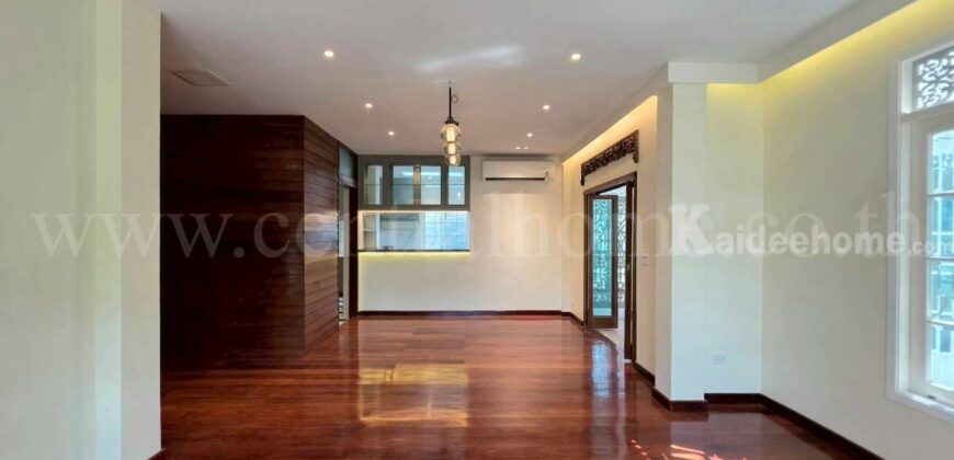 บ้านเดี่ยว เศรษฐสิริ ประชาชื่น เรสซิเด้นซ์ 4 หลังริม รีโนเวทใหม่ พร้อมเข้าอยู่