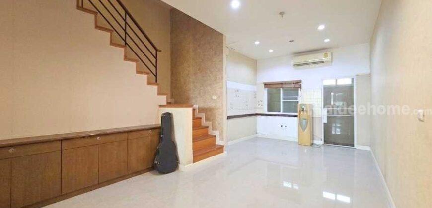 ขายถูก!! ทาวน์โฮม 3 ชั้น เดอะสตอรี่ ราชพฤกษ์ (ขนาด 20 ตร.ว.) ถ.บางกรวย-ไทรน้อย ต.บางกร่าง เมืองนนทบุรี : The Story Ratchaphruk